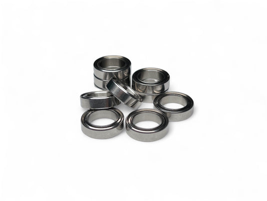 Sortafast premium RC hybrid ceramic bearings - 10pc 10x15x4 shown on a white background