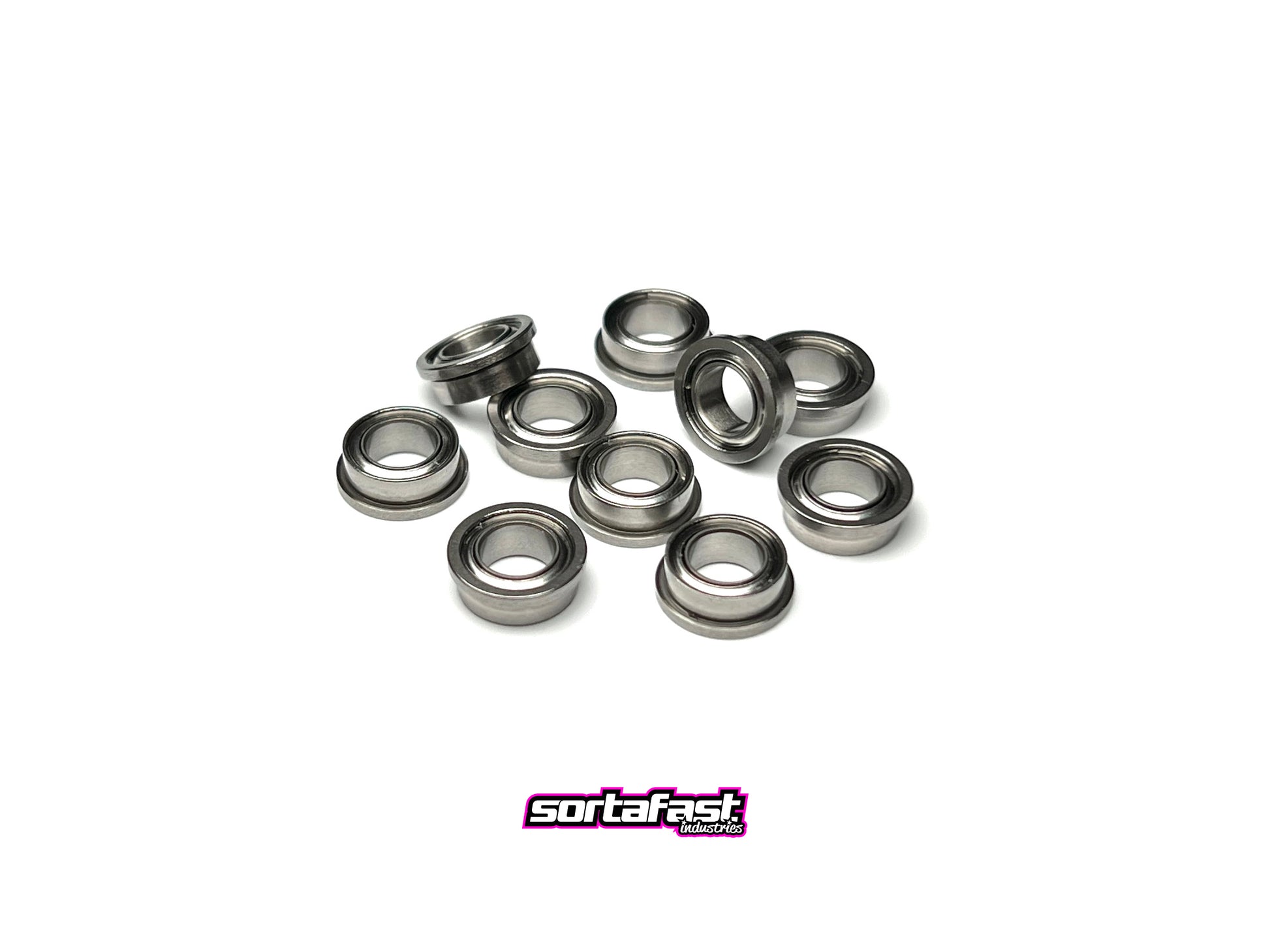 Hybrid ceramic 3/16x5/16 flanged - 10pk