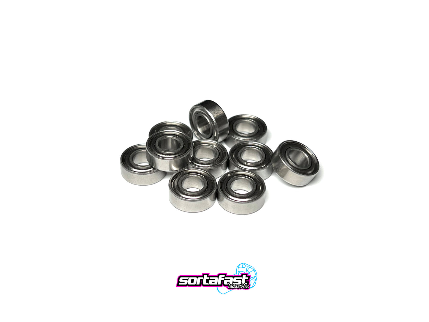 Sortafast Hybrid Ceramic Bearings - 5x11x4 Non Flanged (10pk)