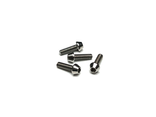 2.5x8 cap head - titanium screws - 4pcs
