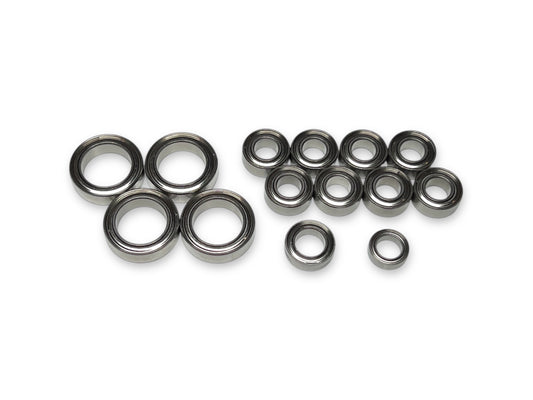 Sortafast hybrid ceramic bearing kit – 14pc for Mugen Seiki MTC3 touring car drivetrain with Si3N4 ceramic balls.