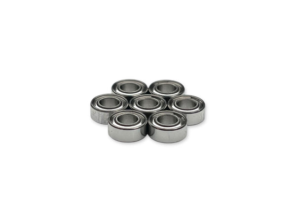Sortafast hybrid ceramic bearing set for Kyosho Mini-Z MR-04 chassis with 3×6×2.5 mm bearings