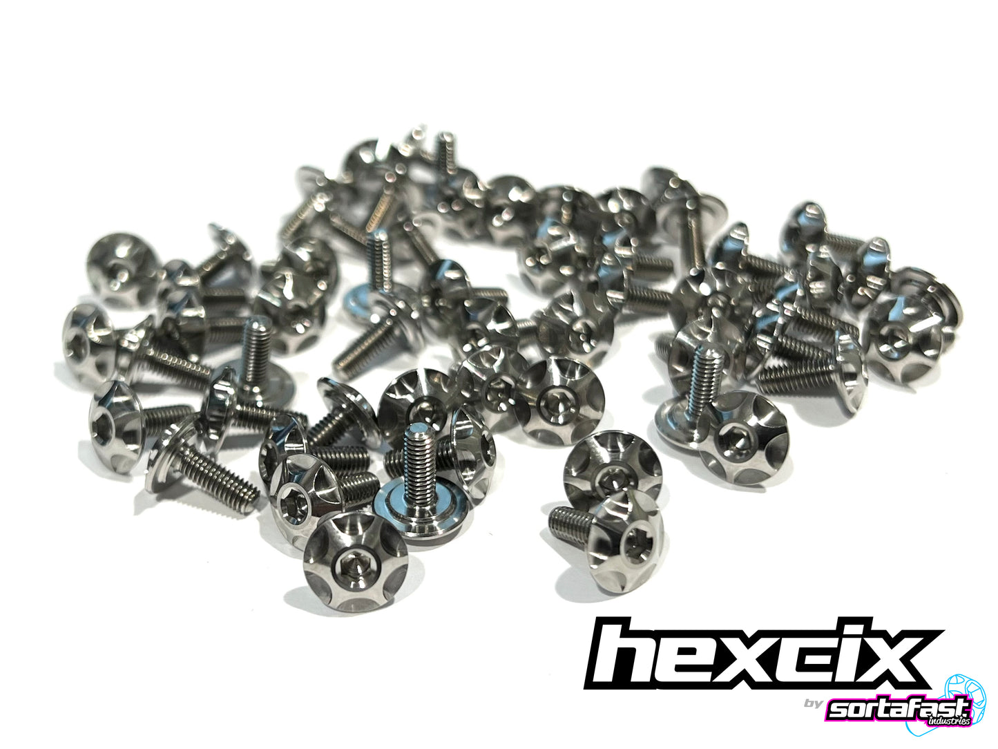 Sortafast Hexcix Titanium Screws - Clutch Screw - 1pc (Metric)
