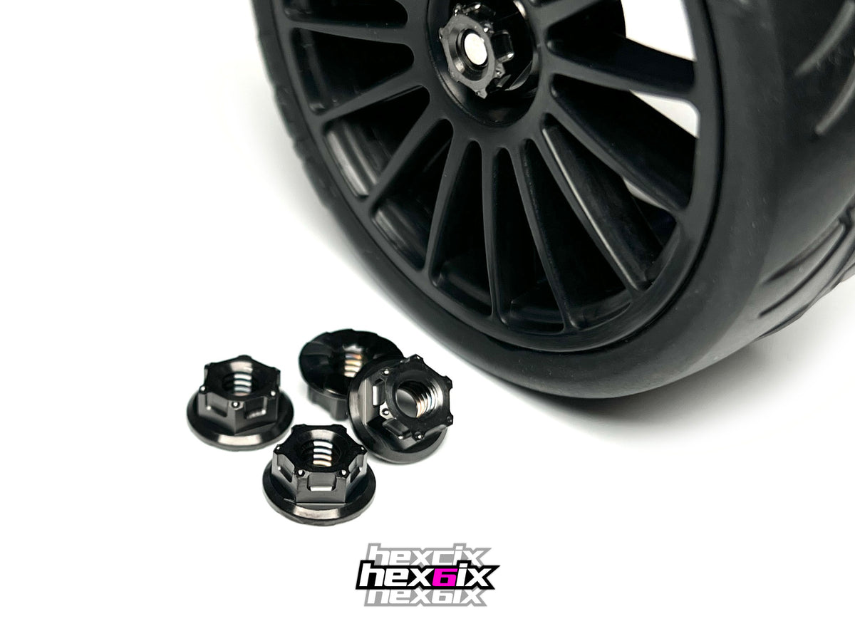 INJORA RC Écrou 4pcs Metal RC Roué Écrou Set M4 Wheel Nuts pour 1/10 RC Crawler Traxxas TRX4 Axial SCX10 90046 D90 Tamiya MST (Argenté INJORA RC Écrou 4pcs Metal RC Roué Écrou Set M4 Wheel Nuts pour 1/10 RC Crawler Traxxas TRX4 Axial SCX10 90046 D90 Tamiya MST (Argenté