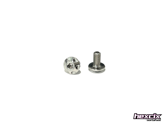 Sortafast Hexcix Titanium Screws - King Head - 2pk (M3)