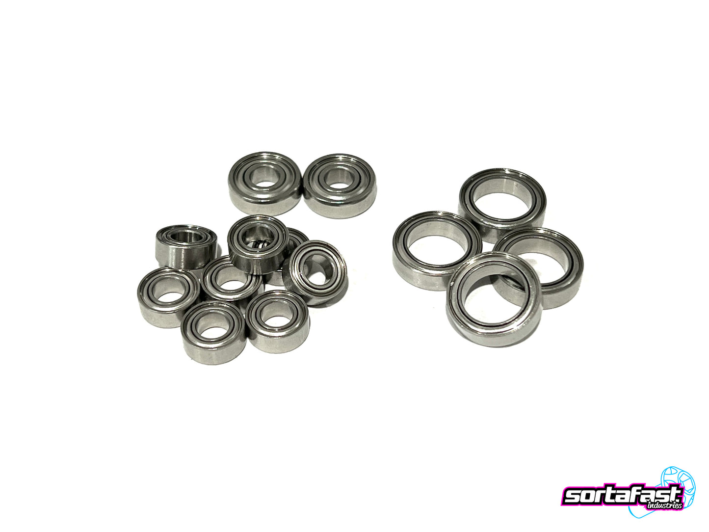 Sortafast Hybrid Ceramic Bearing Set - Mugen Seiki MSB1