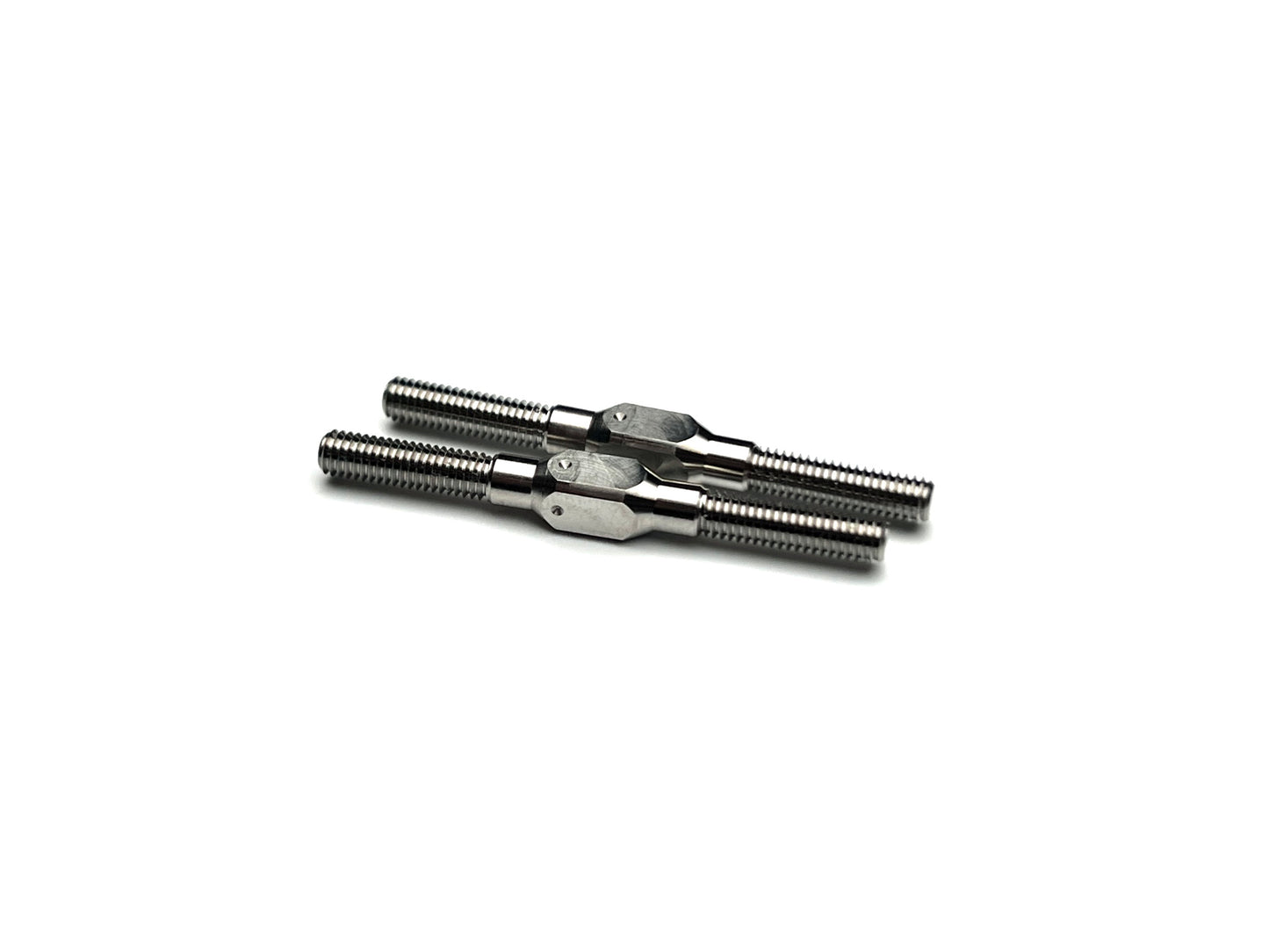 Sortafast Titanium Turnbuckle Kit for eXcelerate Prodigy 12, WGTR, and F1 – precision-machined Grade 5 titanium turnbuckles with 4mm wrench flats and machined dimples for easy identification.