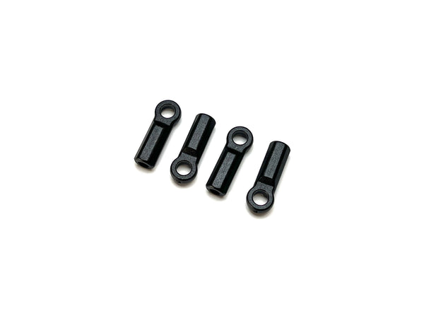 4.3mm rod end - mid size 4pk