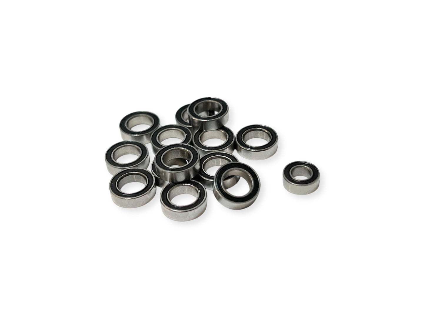 Sortafast stainless steel bearing set for Awesomatix A800 shown on white background