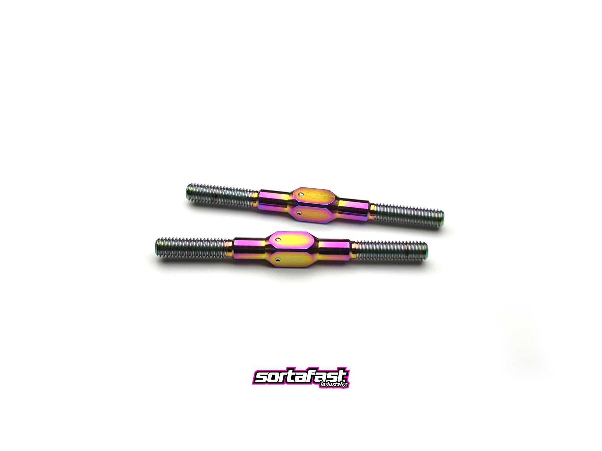 Sortafast Oil Slick Titanium Turnbuckle Kit for XRAY X12 – 2-piece