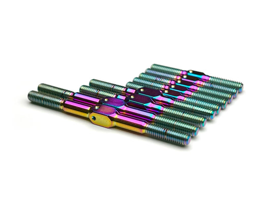 Sortafast oil slick titanium turnbuckle kit for Team Associated TC8 touring car.