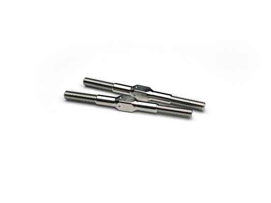 Sortafast Titanium Turnbuckle Kit for the CRC MetriCKs 1/12-scale pan car – precision-machined Grade 5 titanium links built for strength, light weight, and durability.