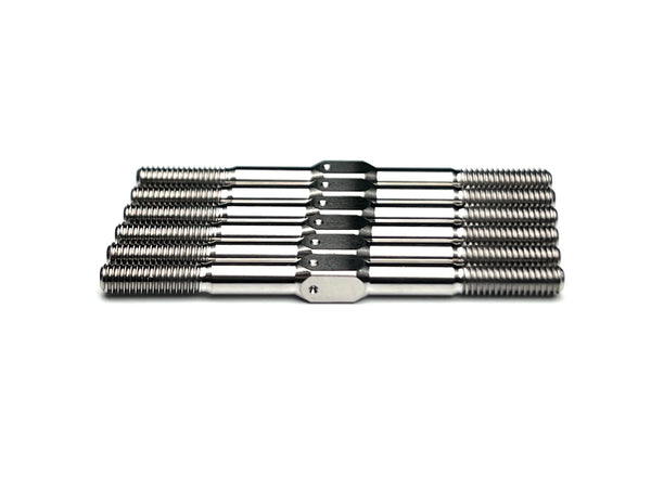Sortafast titanium turnbuckles - natural finish - R1 Wurks R1B buggy