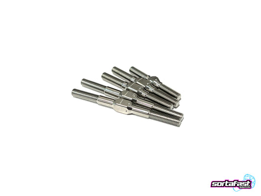 Sortafast Titanium Turnbuckle Kit - Tamiya TRF421