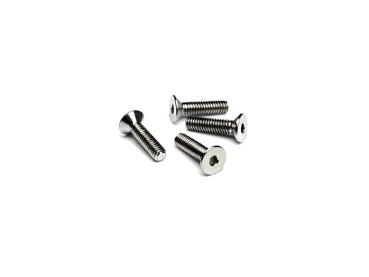 Sortafast titanium countersunk screws - 4pk