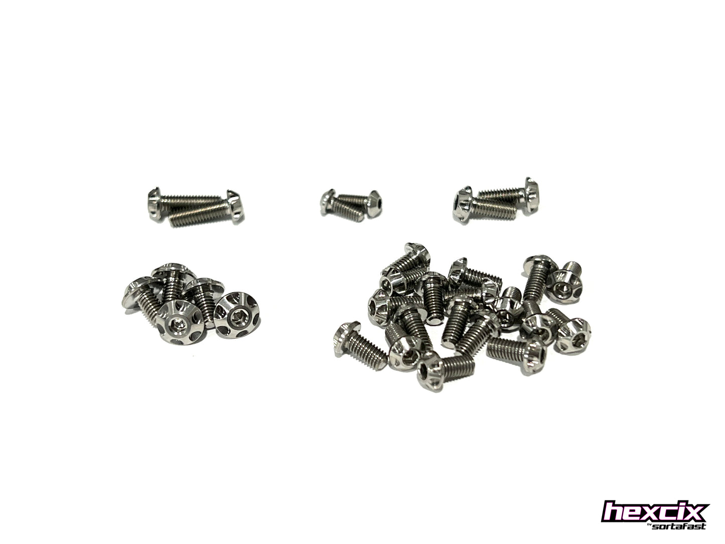 Sortafast Titanium Topside Screw Kit - eXcelerate Prodigy 12th - Hexcix Edition